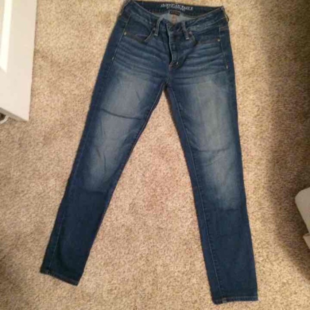 American eagle super stretch skinny jean 6 long
