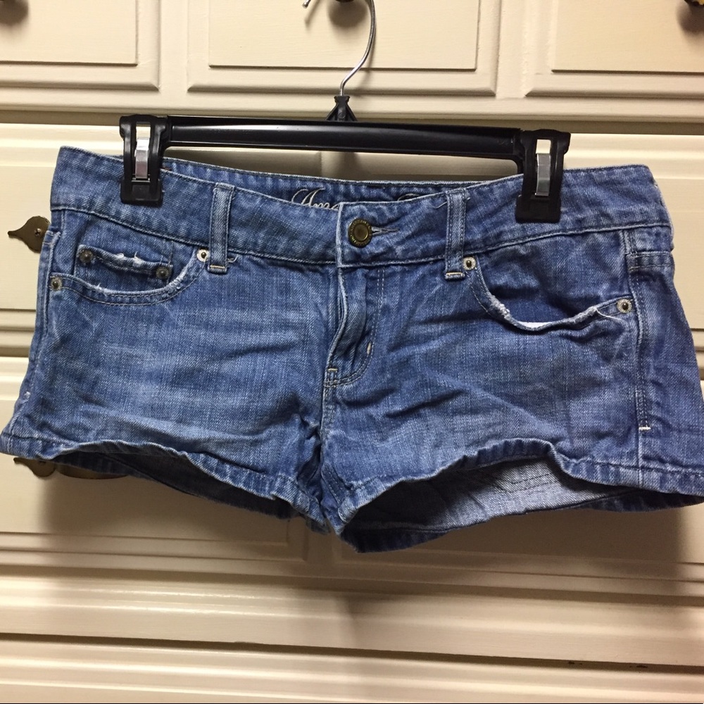 American Eagle size 4 denim shorts GUC