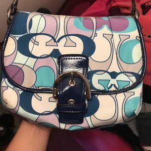 Coach cross body bag