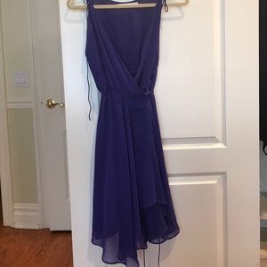 Wrap Style Purple Zara Dress