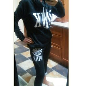 Victoria's Secret Pink Rare Speckled outfit