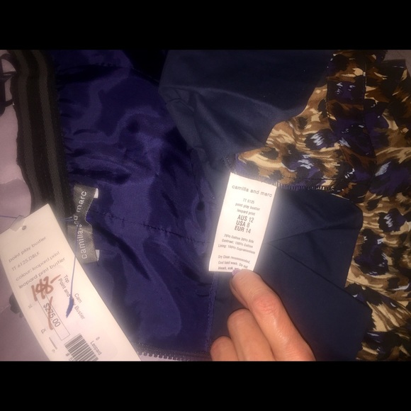 SALE‼️$275 Camilla and Marc NWT Point Play Bustier - Picture 4 of 6