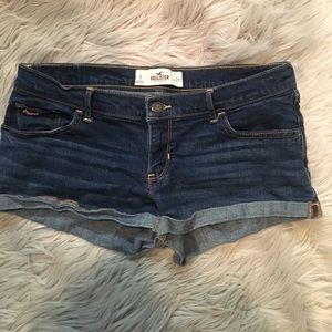 Hollister jean shorts size 9