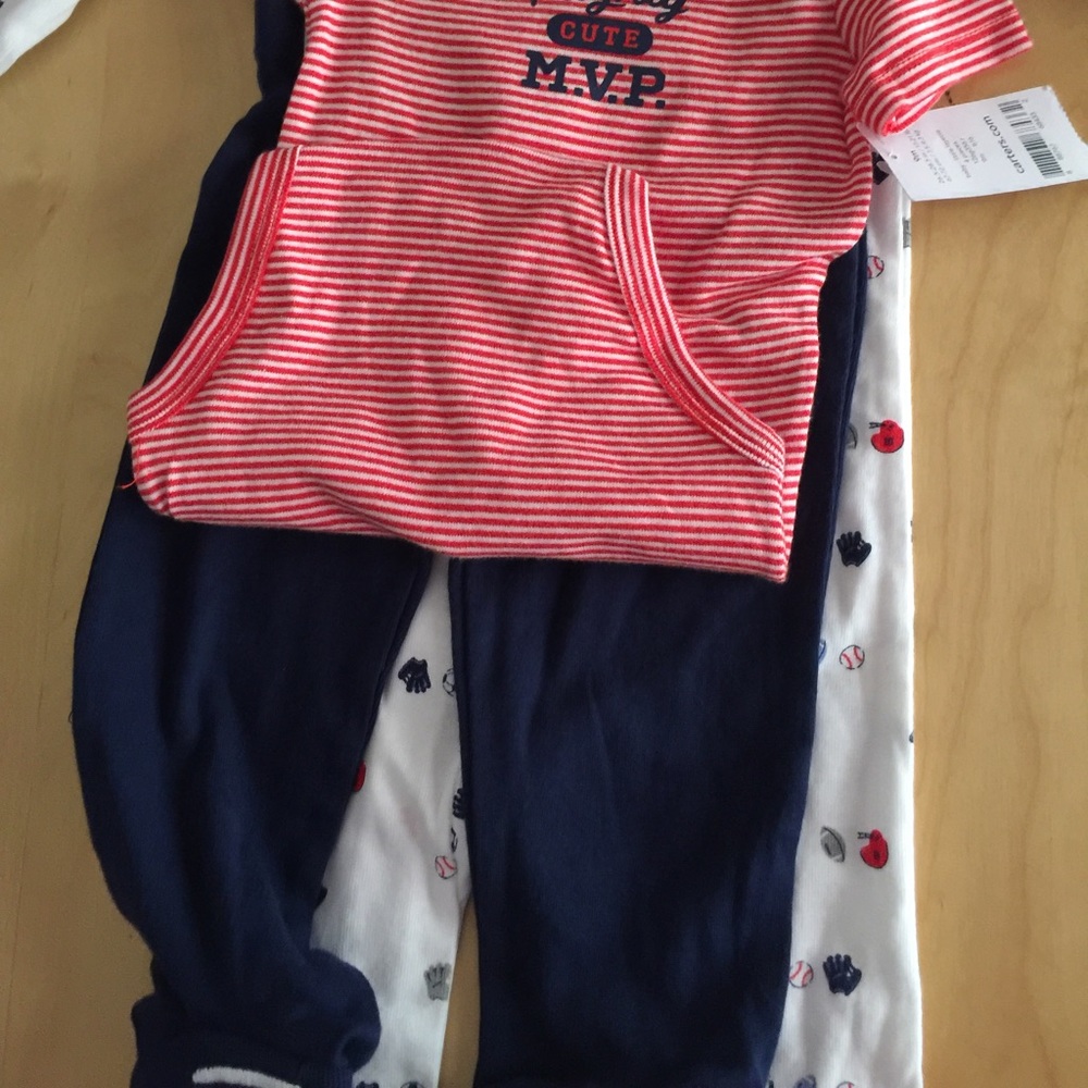 NWT Carter's set 4 pices💝💝 - Picture 2 of 3