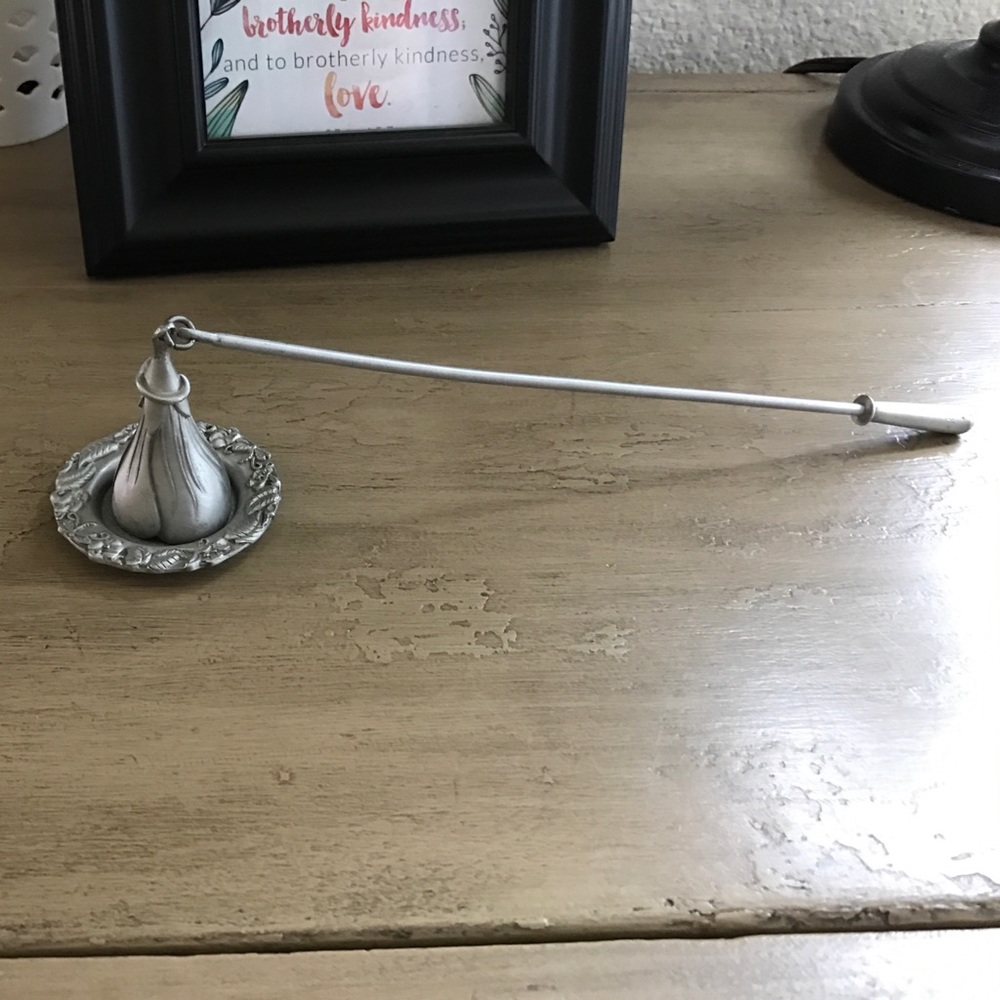 Garden inspired candle snuffer