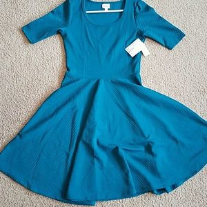 LulaRoe Teal Nicole