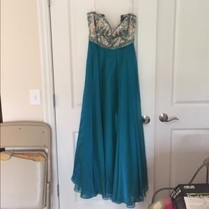 Strapless Prom Dress (Sherri Hill)