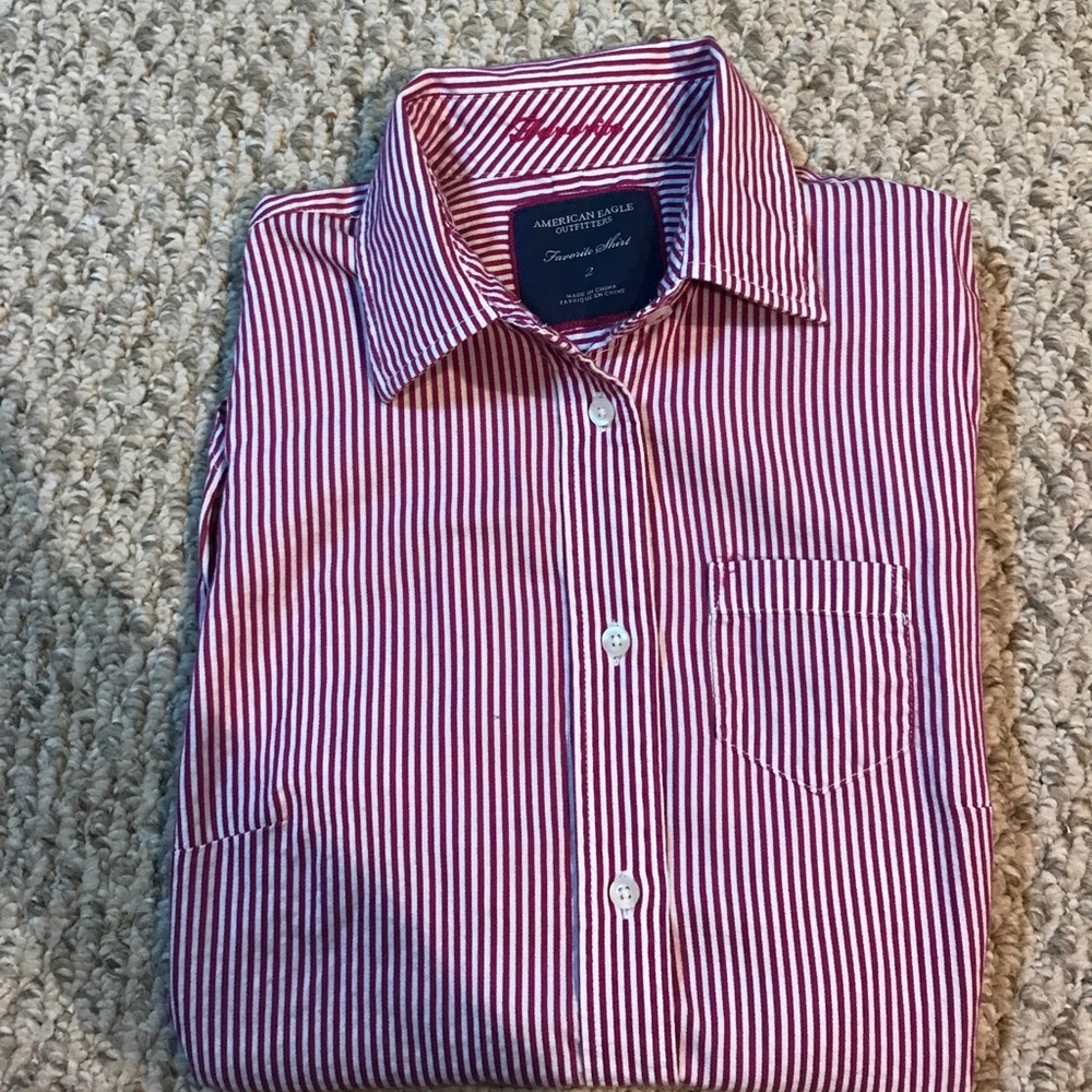 American eagle button down