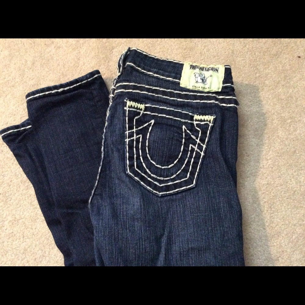 True Religion skinny jeans!