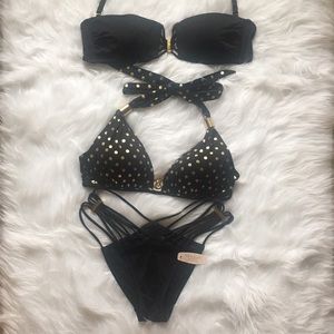 3 Piece Strappy Bikini