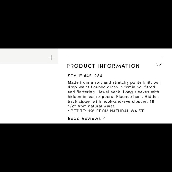 Ann Taylor ponte flounce dress - Picture 7 of 7