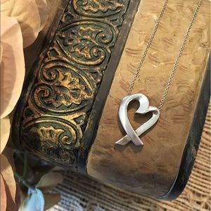 Tiffany & Co Paloma Picasso Heart Necklace