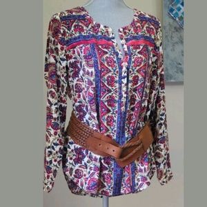 Brand new with tag, floral lucky brand top medium