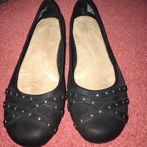 Black flats