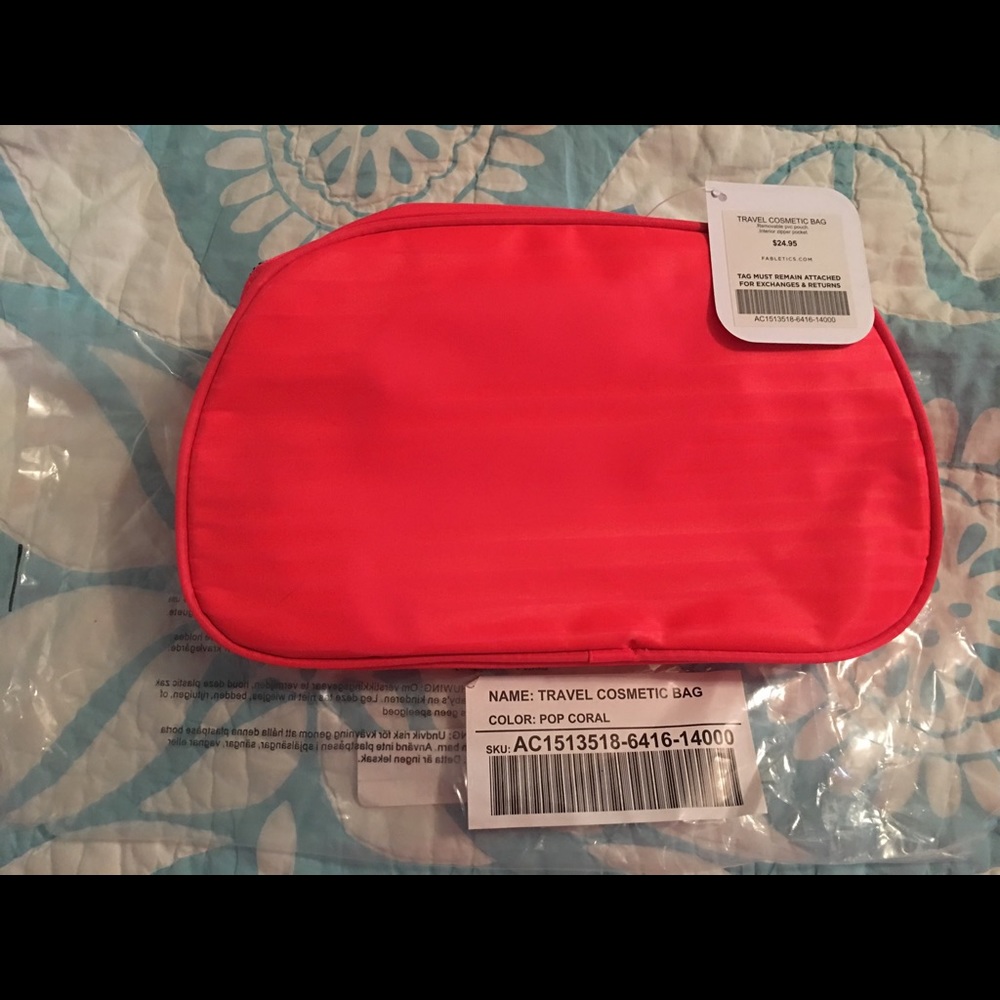 Fabletics makeup bag