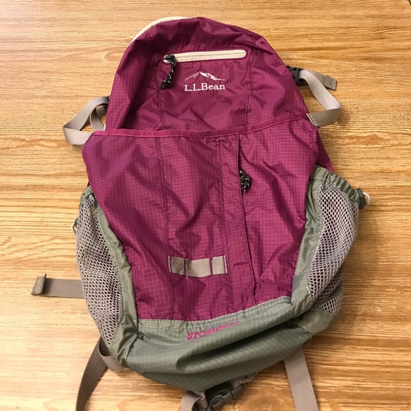 ll bean purple backpack