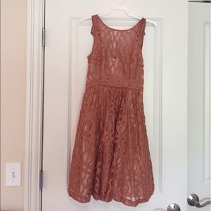 Tiered Lace Dress