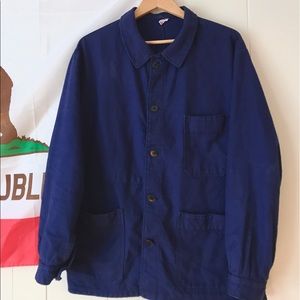 Vintage French Chore Coat M