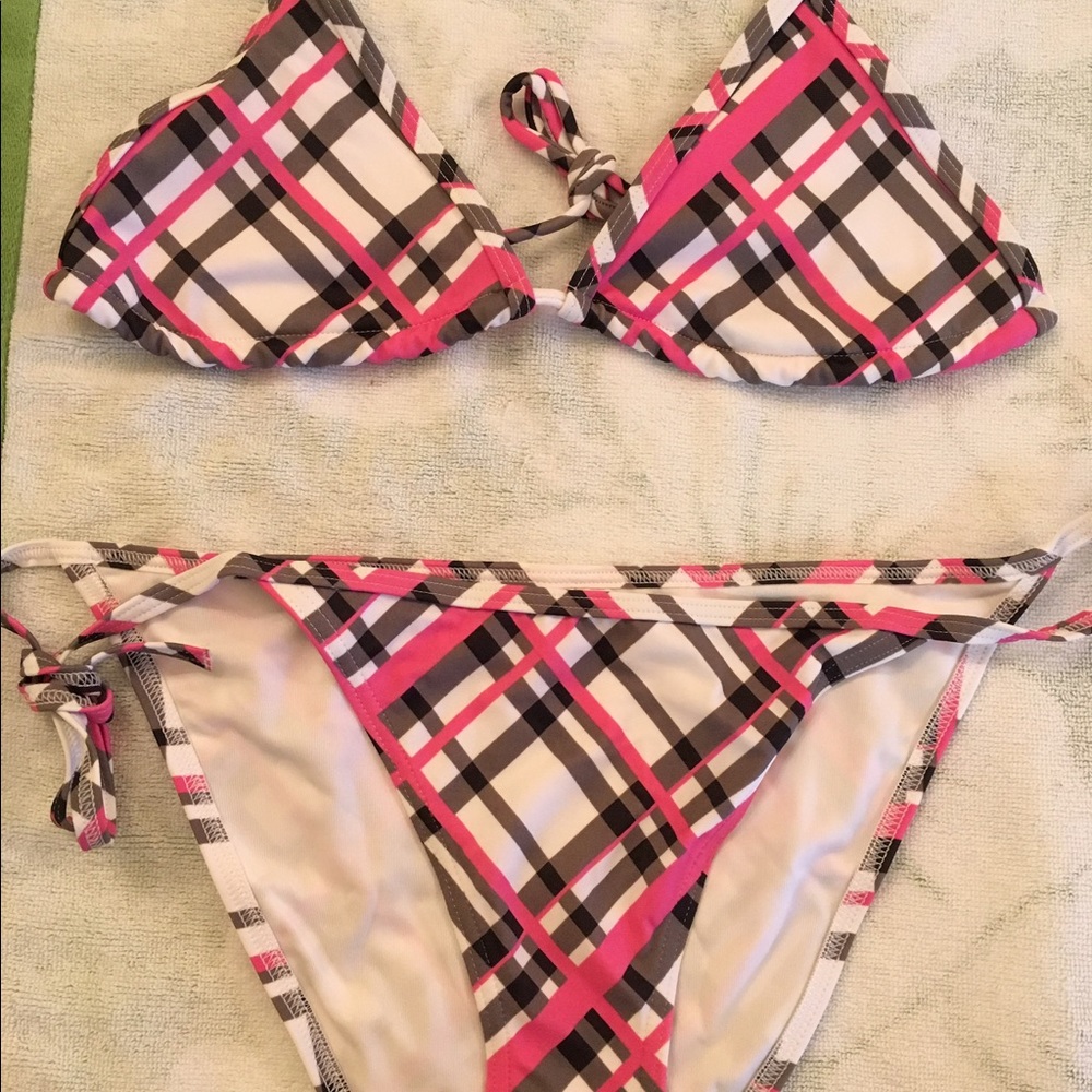 Victoria's Secret plaid bikini