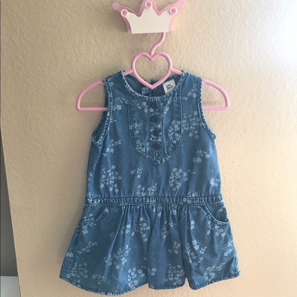 Baby B'gosh denim dress.