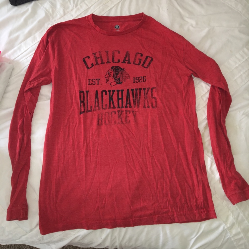 Faded Chicago Blackhawks tshirt