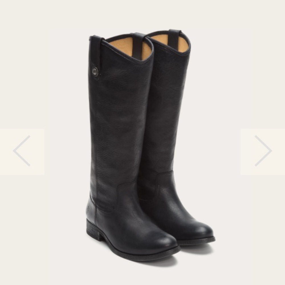 Frye Melissa Button Leather Boots