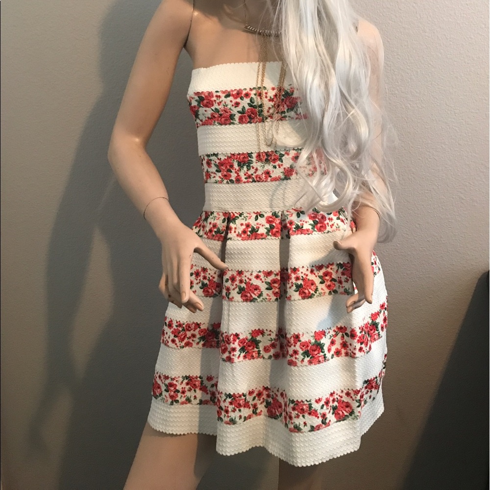 Floral summer dress