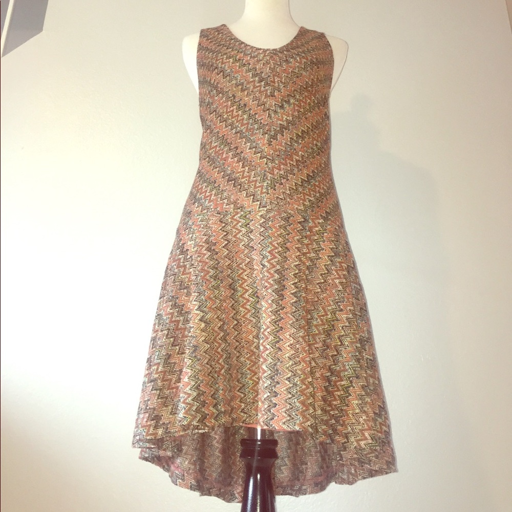 Anthropologie Meave Westwater Knit motif Dress NWT