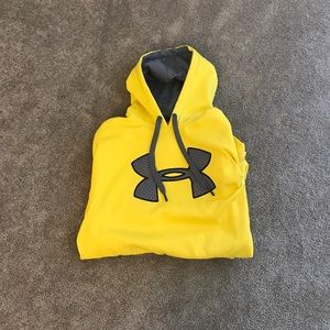 UNDER ARMOUR Bright Yellow hoodie