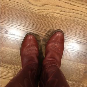 Custom handmade western boots