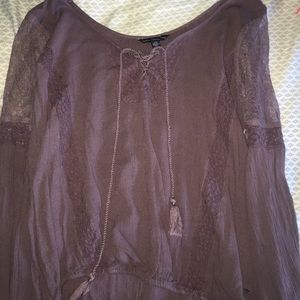 Purple blouse from American Eagle