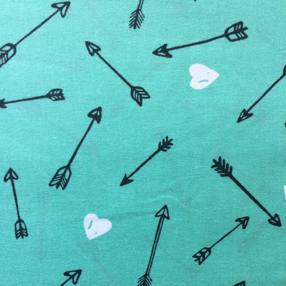 Betsey Johnson Mint Green Hearts KING Sheet Set - Picture 2 of 4