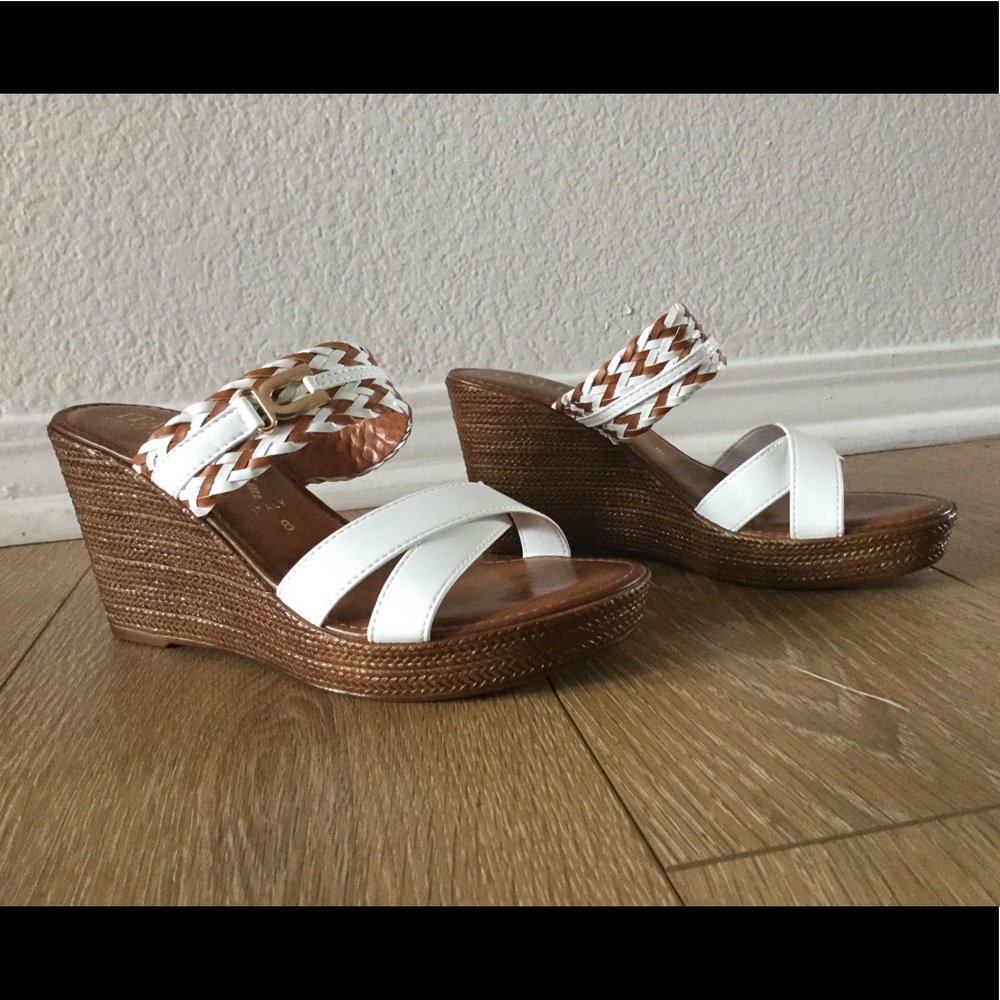 Italian Shoemakers wedge sandals