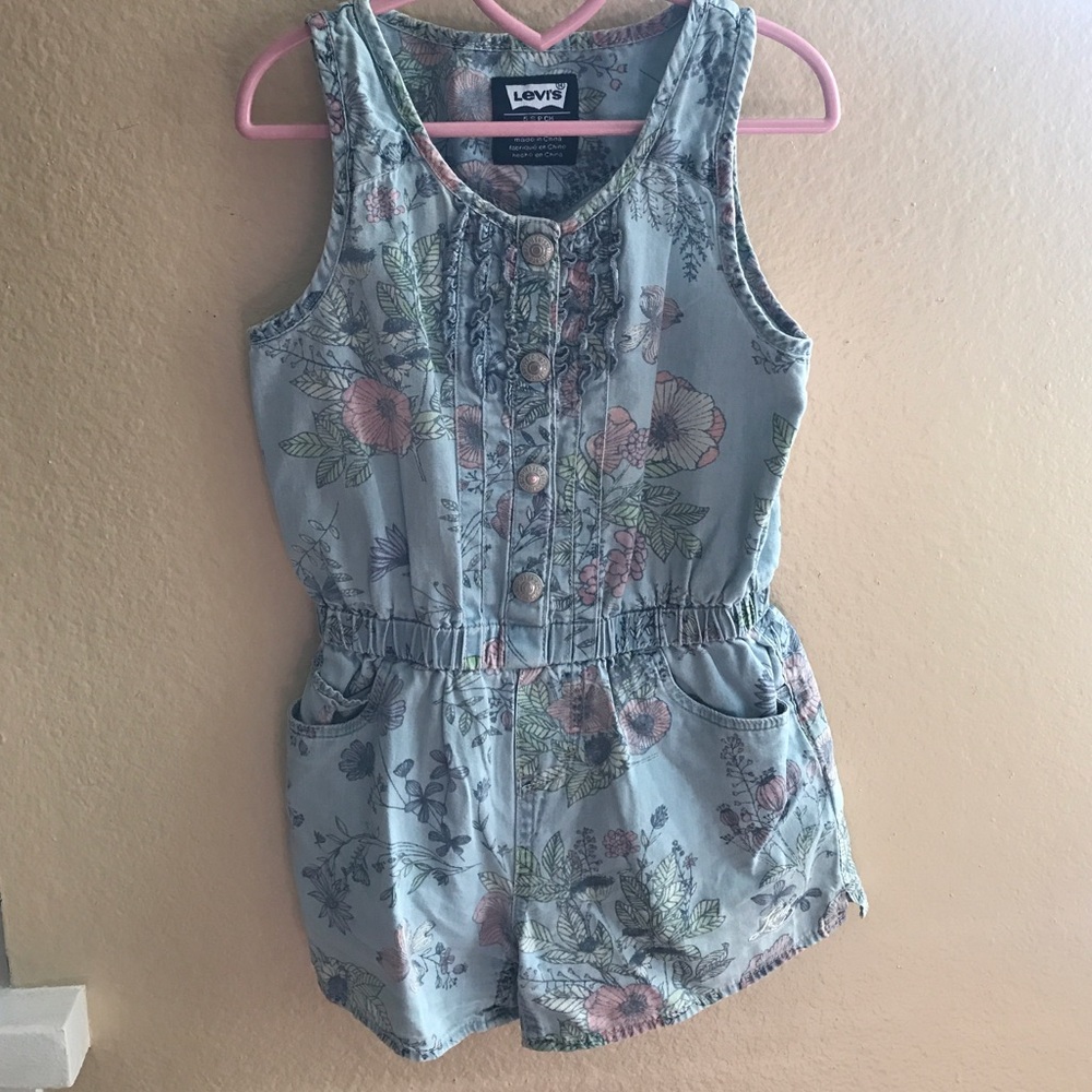 Levi's romper.