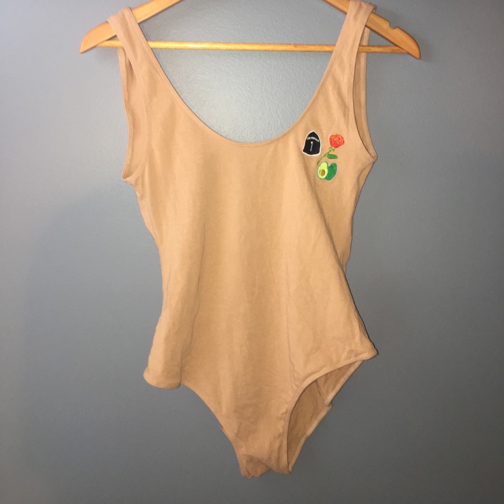 Nude one piece