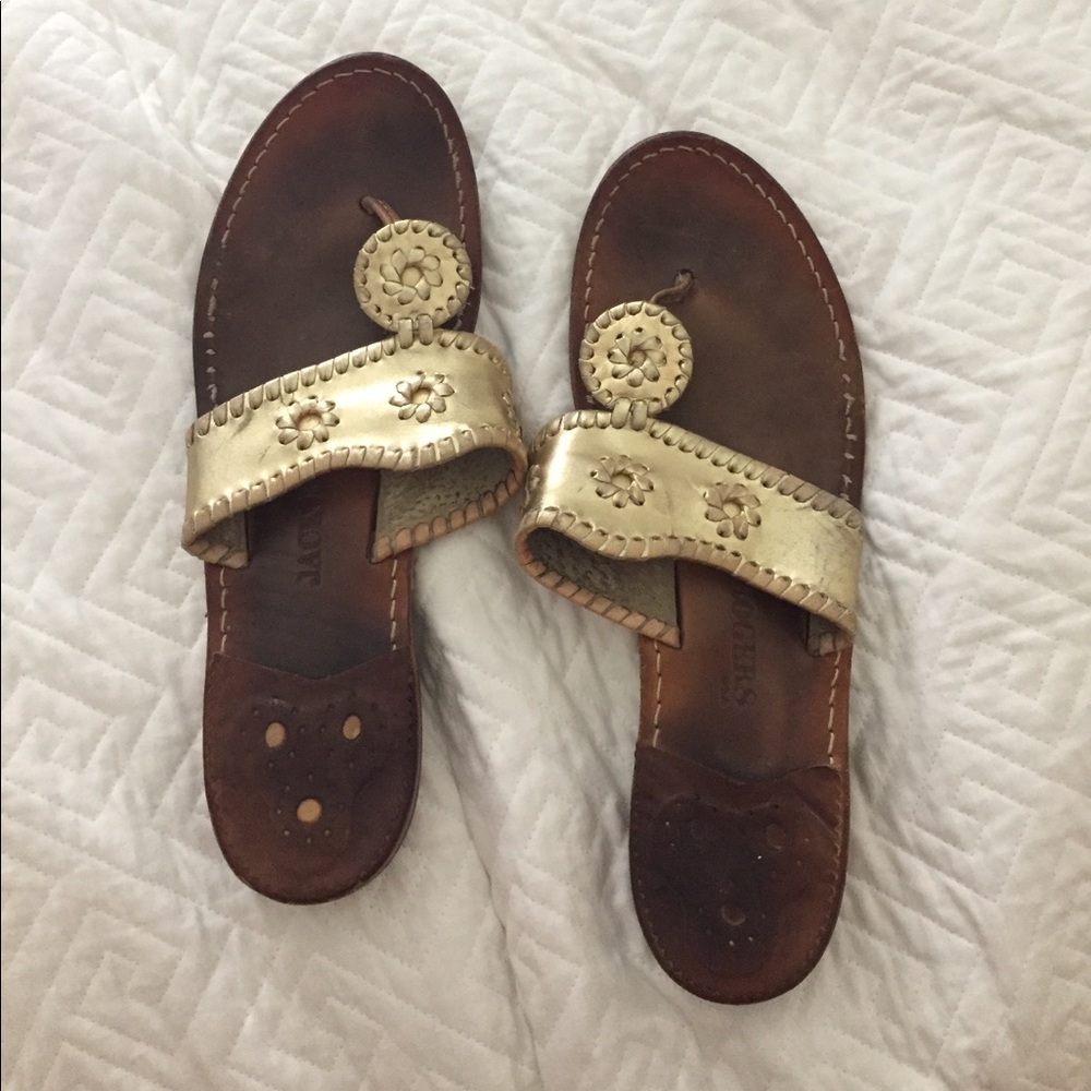Gold jack Rogers
