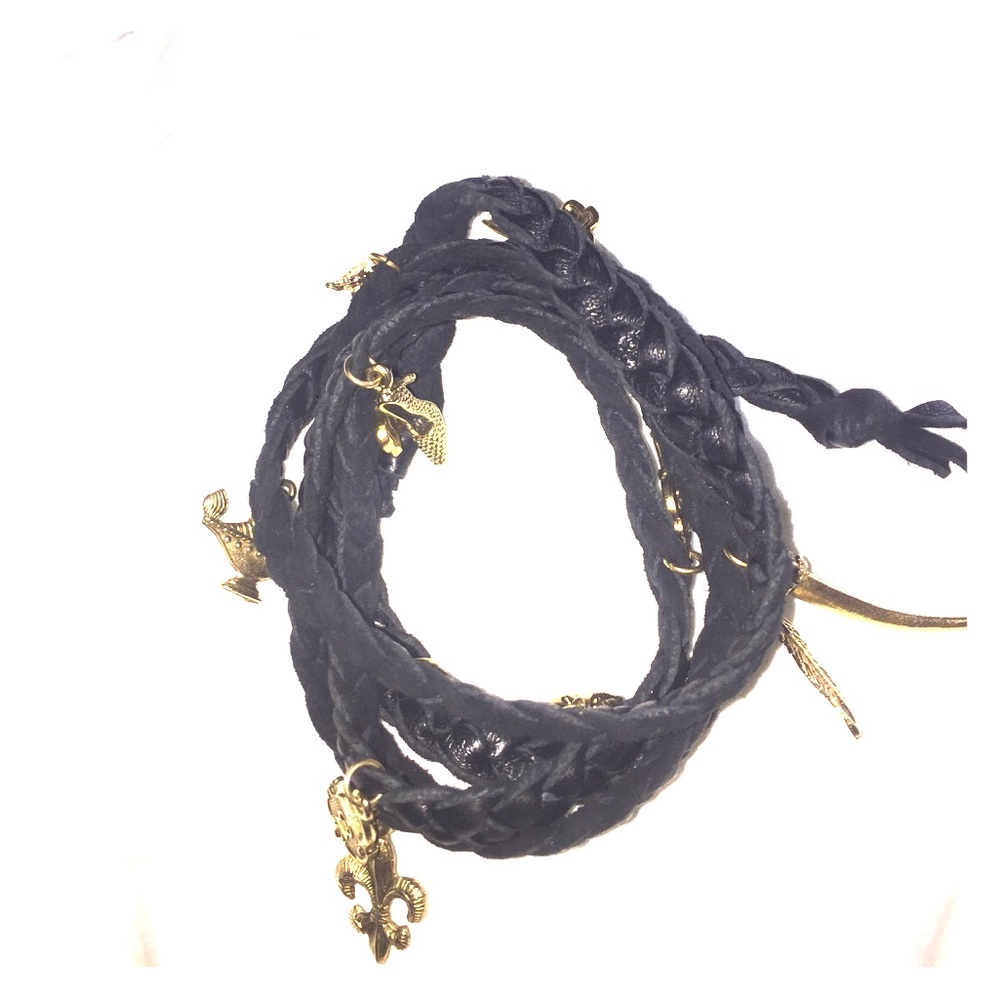 Leather Wrap Bracelet