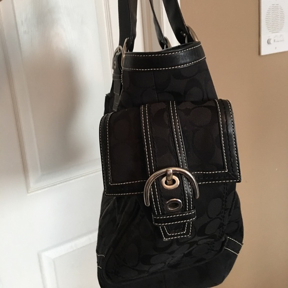 Authentic Large Coach Tote - Picture 5 of 6