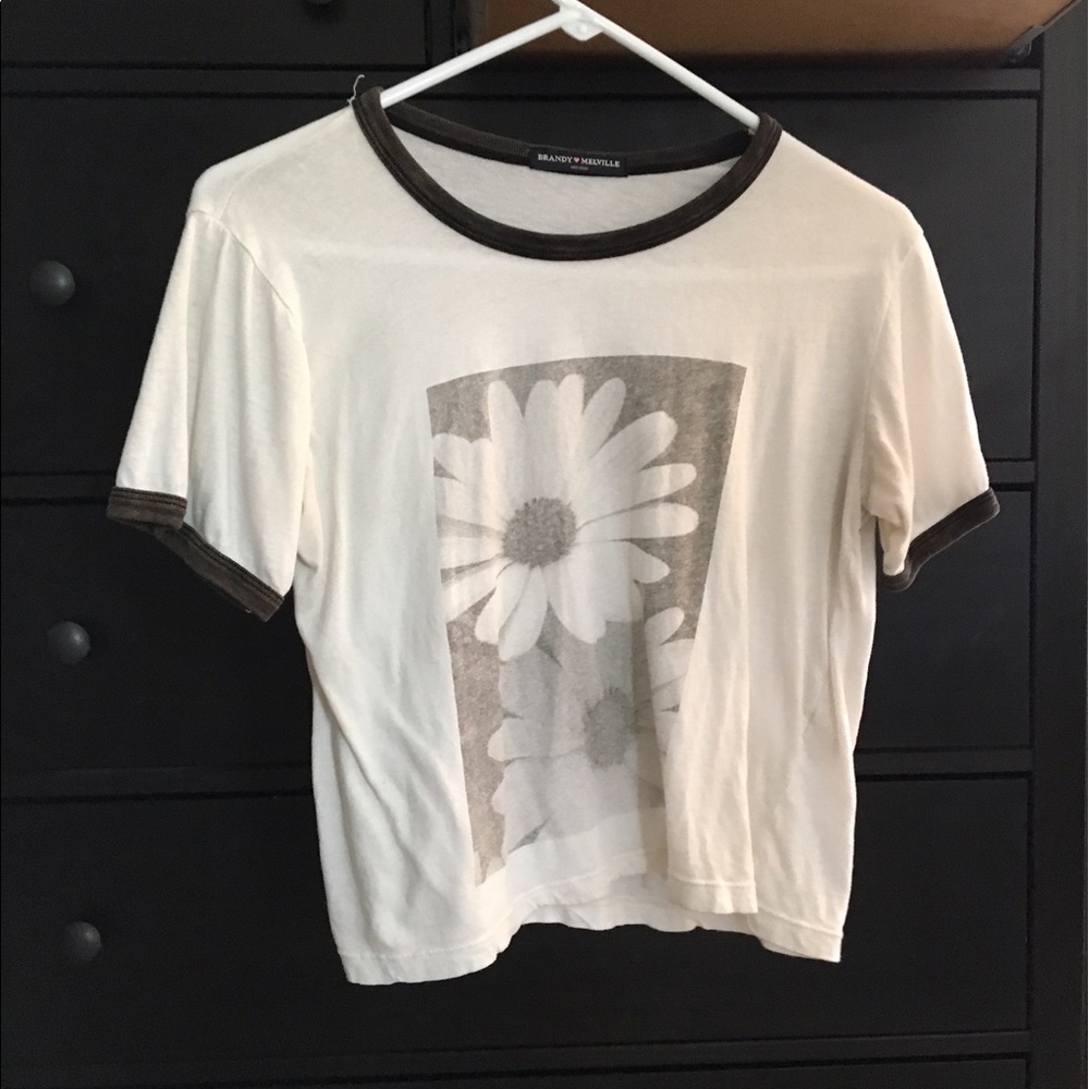 Brandy Melville Floral Top