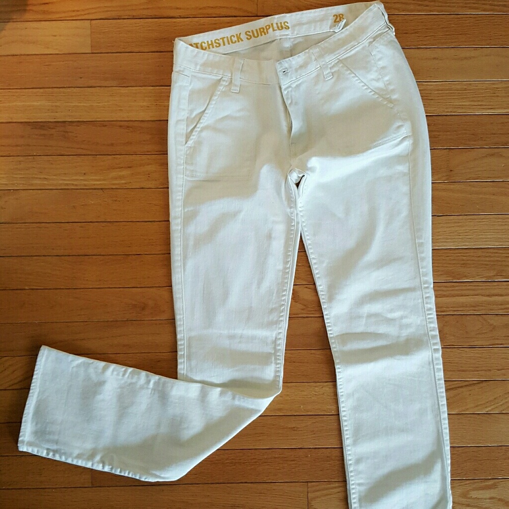 J Crew White Jeans