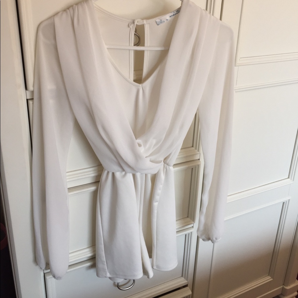 White romper