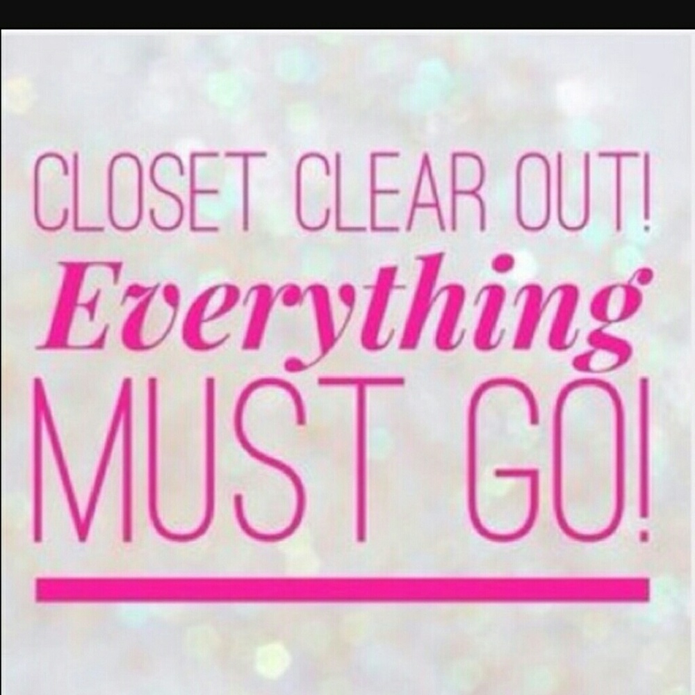 Check out my closet for great deals!