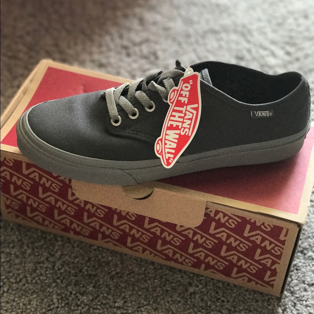 Lace up gray vans - Picture 1 of 3