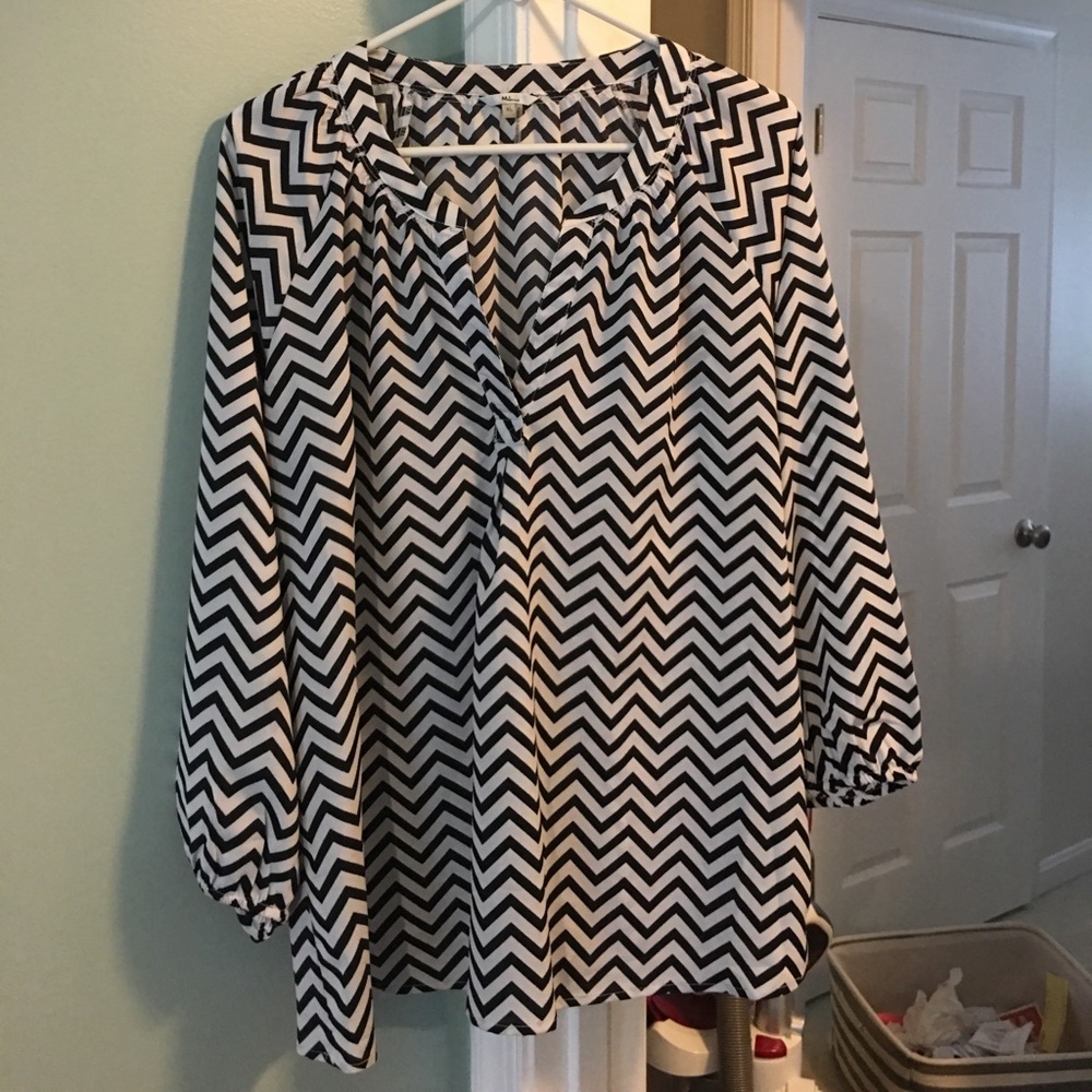 Chevron blouse