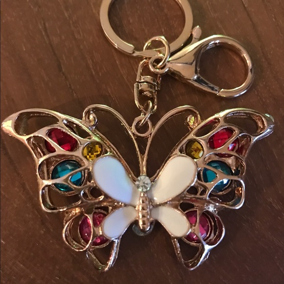 Butterfly Jewel Key Chain - Picture 1 of 2