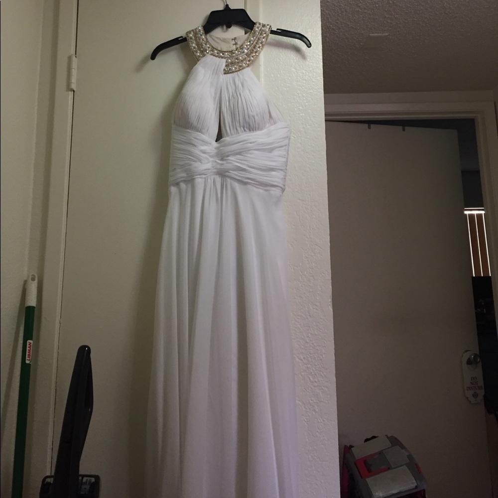 White dress