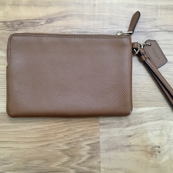 Coach Leather Wristlet - Picture 2 of 4