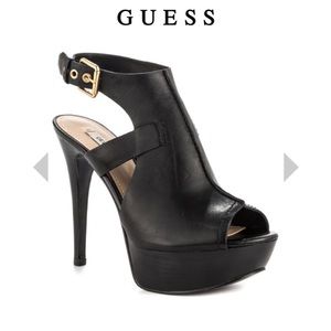 guess heels platform