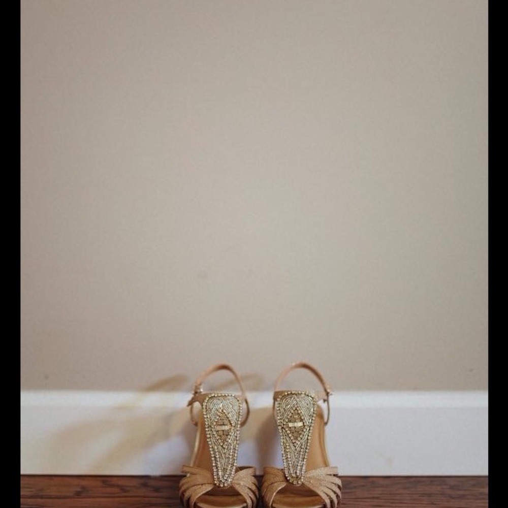 Antonio Melani Gold heels