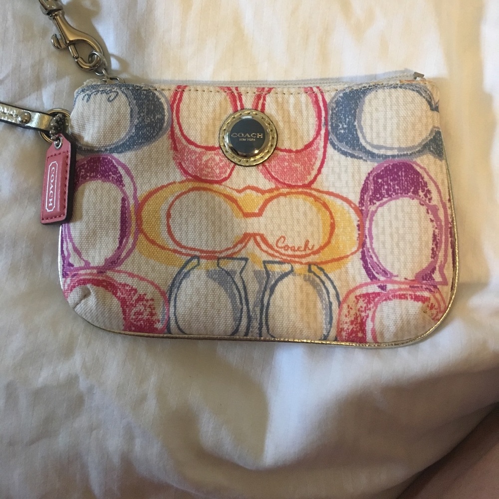 Coach wristlet